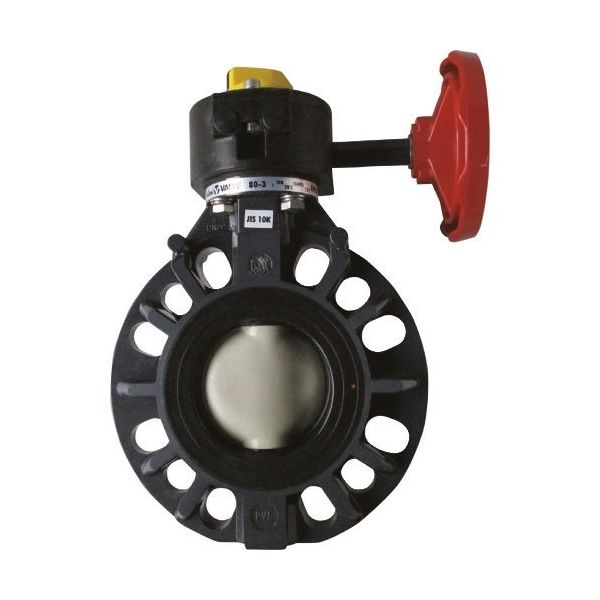 積水化学工業 エスロン バタ 本体材質PVC シール材質EPDM JIS10KF 125A BGVG1Q 1台 210-5908（直送品）