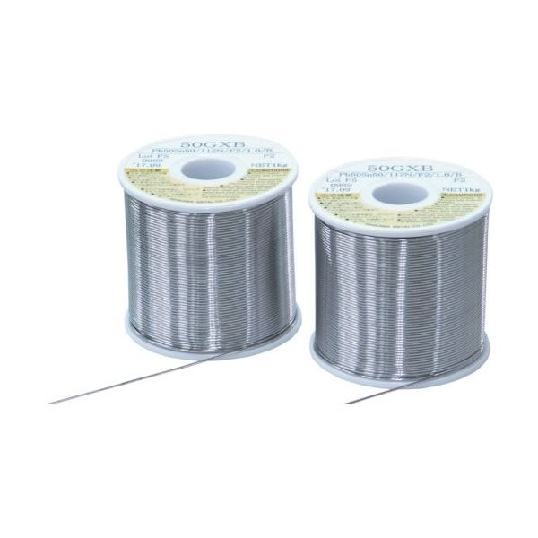 石川金属 石川 50GXB(すず50%/鉛50%)ー3.0mmー1kg 50GXB-30-1000-10 1セット(10巻)（直送品）