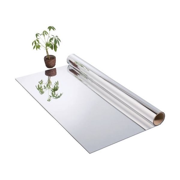 タカハラコーポレーション ビバ ビバミラーフィルム 1000mm×20m 鏡面つやあり 基材PET100μ BBAMIRROR 1巻（直送品）