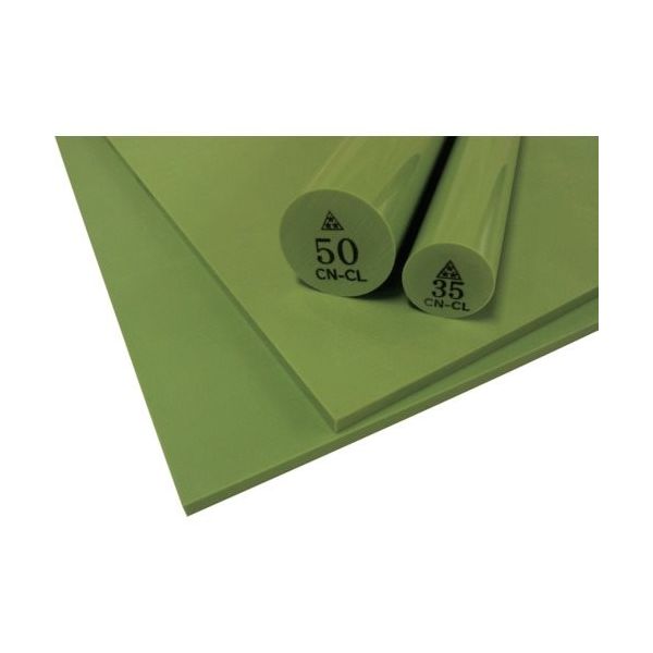 三ツ星ベルト 三ツ星 キャストナイロンCL 板 緑 20X600X1200 CNPLTCL-20-600-1200 1枚 253-0226（直送品）