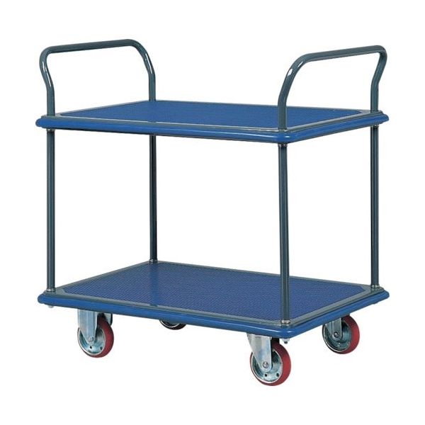 石川製作所 アイケー プレス製運搬車 2段両袖型 305 1台 126-4725（直送品）