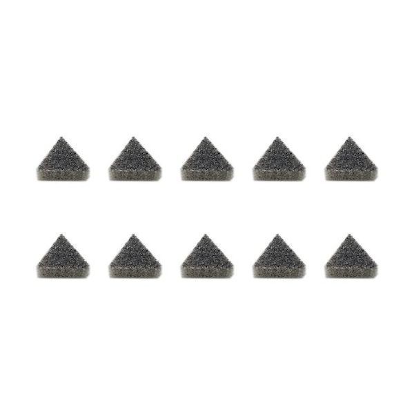 キソパワーツール プロクソン スポンジ研磨材ミディアム10枚三角 26595 1個(10枚) 420-5674（直送品）