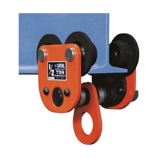 バイタル工業 バイタル プレーントロリー 0.5ton AP-05 1台 851-5904（直送品）