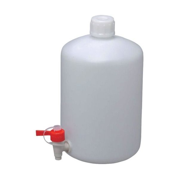 瑞穂化成工業 瑞穂 細口瓶コック付10L 0304 1個 151-9281（直送品）