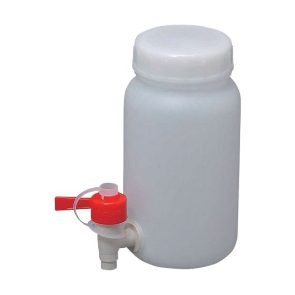 瑞穂化成工業 瑞穂 広口瓶コック付2L 0291 1個 151-9216（直送品）