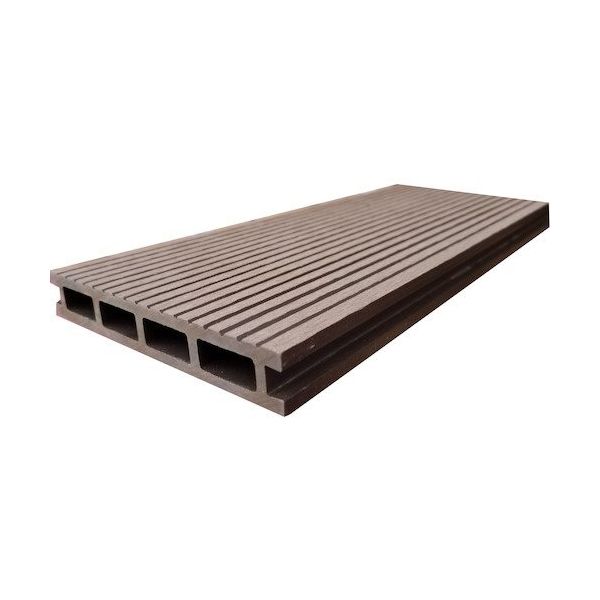 サンセルフ ウッドデッキ25mm床板材5本セット ダークブラウン色 15-TS DARKBROWN 5 1セット(5本) 455-2734（直送品）