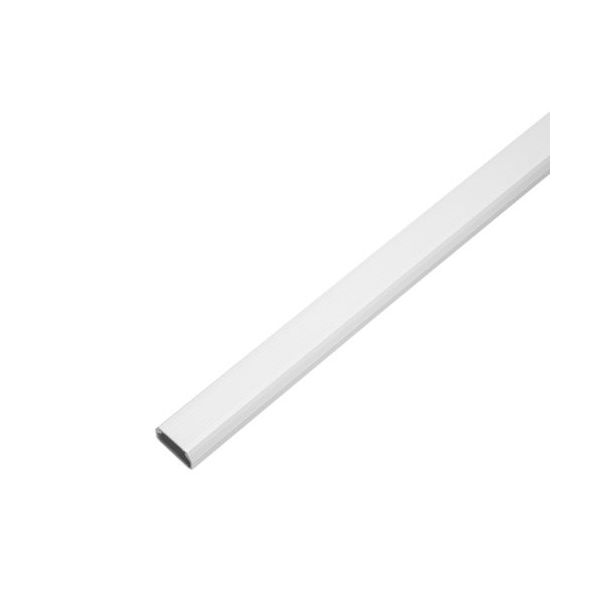 バッファロー BUFFALO 壁用フラットモール ストレート両面テープ付1m 幅26mm ホワイト BC-MW1SF26WHP 1個（直送品）