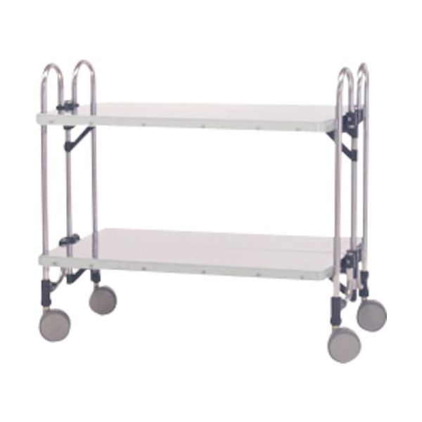 トクヤマ ステンレス 重量用折りたたみ式ワゴン FESTA-2FF 1台 176-9471（直送品）