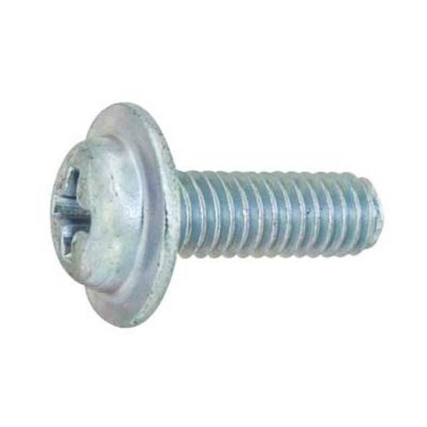 SUNCO 三価ホワイト カップスクリューナベ小 4×10 (180本入) 30-00-NC00-0040-0100-03-180（直送品）