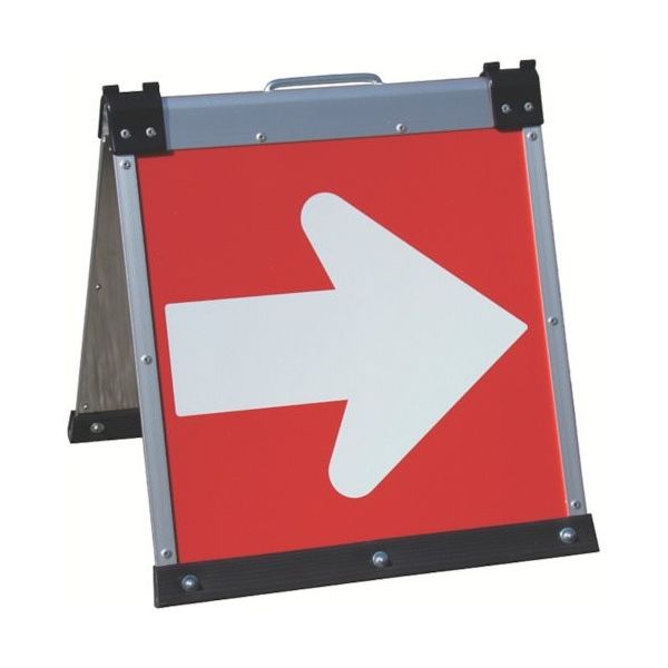 キタムラ産業 キタムラ 折りたたみ矢印板 HA-45 1個 224-5209（直送品）