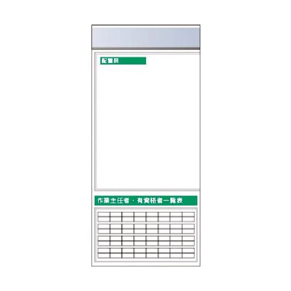 つくし工房 つくし スチール製フラット掲示板追加ボード 大タイトル=Aタイプ KG-665LA 1台 183-6985（直送品）