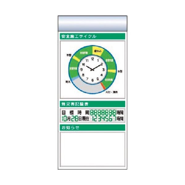 つくし工房 つくし スチール製フラット掲示板追加ボード 大タイトル=Eタイプ KG-686AE 1台 185-5813（直送品）