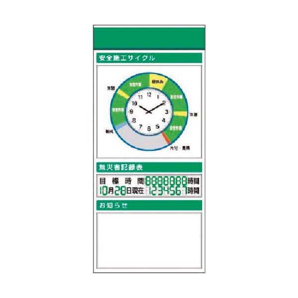 つくし工房 つくし スチール製フラット掲示板追加ボード 大タイトル=Dタイプ KG-686AD 1台 185-7401（直送品）