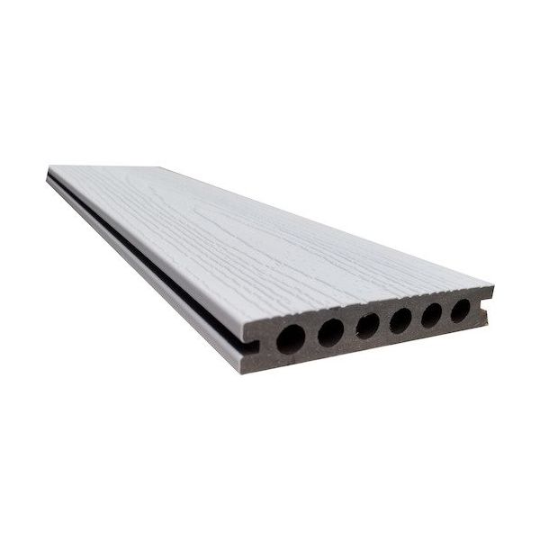 サンセルフ ウッドデッキホワイトイペデザイン床板材4本セット 13-TS WHITE 4 1セット(4本) 455-2698（直送品）