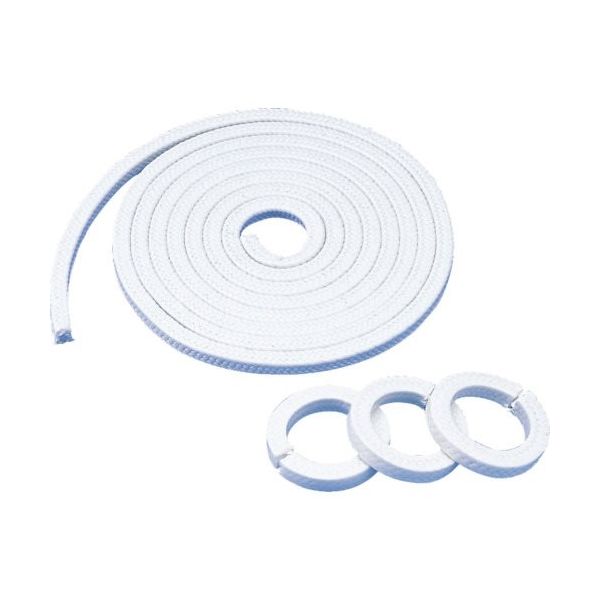 バルカー VALQUA グランドパッキン ケミカル流体万能，高周速回転軸用 9.5×9.5 7202W-095030 1巻 850-5317（直送品）