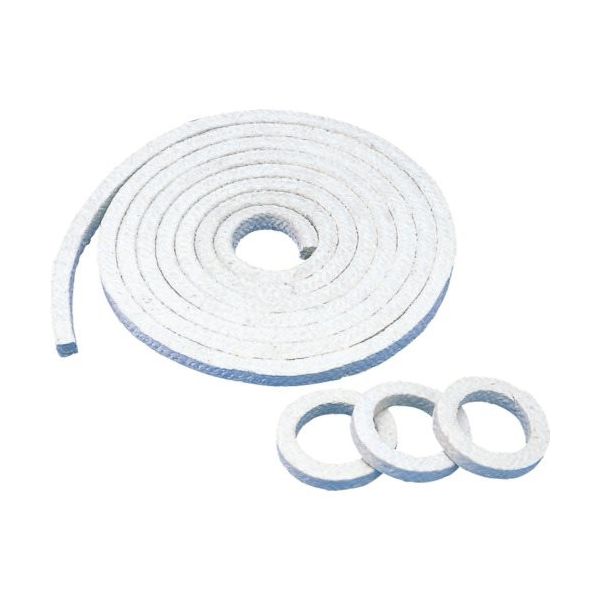 バルカー グランドパッキン 低・中周速回転用 25.0×25.0 8132-250030 1巻 850-5362（直送品）