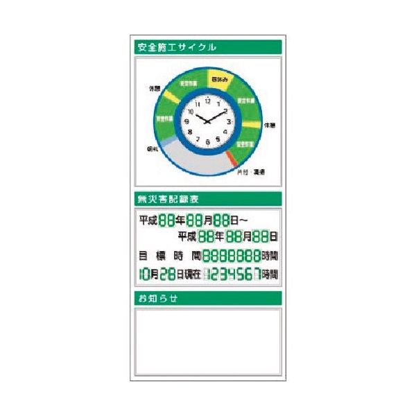 つくし工房 つくし スチール製フラット掲示板(大タイトル無しタイプ)追加ボード KG-772A 1台 185-4241（直送品）