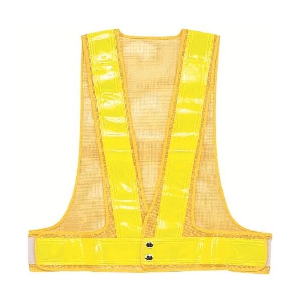 トーグ安全工業 トーグ リフレクターベスト60ー2型 FSD-60YY 1個 854-7266（直送品）