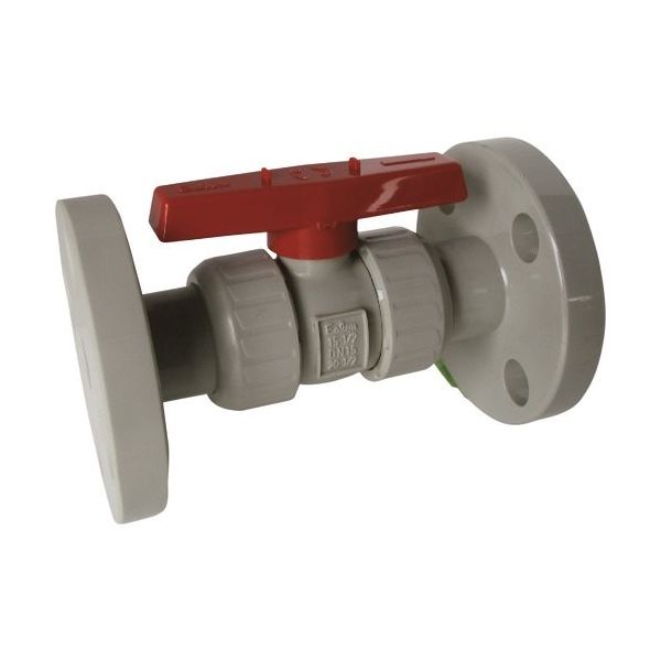 積水化学工業 エスロン ボールバルブ 本体材質PP シール材質EPDM JIS10KF 32A BP32FX 1台 209-3221（直送品）