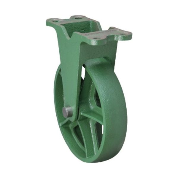 東北車輛製造所 鋳物製キャスター 標準型固定金具付鉄車輪 125 125KFA 1個 159-2733（直送品）