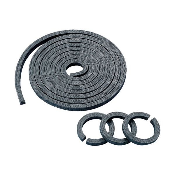 バルカー グランドパッキン ケミカル流体万能，高周速回転軸用 22.0X22.0 7202-220030 1巻 850-5309（直送品）