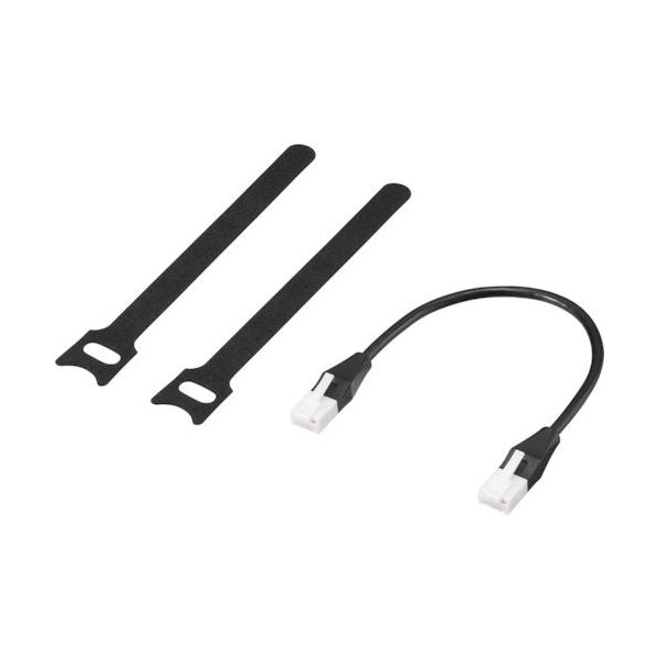 バッファロー ツメ折れないCat6 LANケーブル 結束バンド付 0.15m ブラック BL6TNYK015BK 1個 428-2694（直送品）