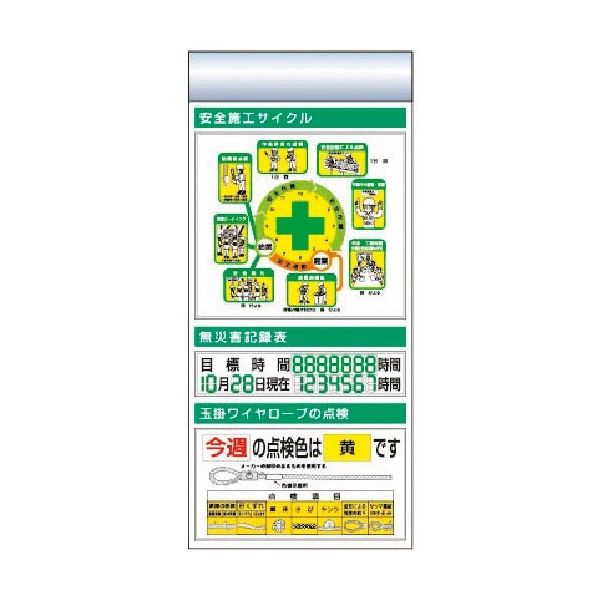 つくし工房 つくし スチール製フラット掲示板追加ボード 大タイトル=Eタイプ KG-671BE 1台 184-1707（直送品）