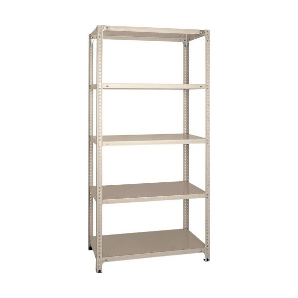 三進金属工業 SANSHIN 軽量セミボルトレスラック 120kgタイプ 5段 1800×600×H1500 K5660-5 1台（直送品）