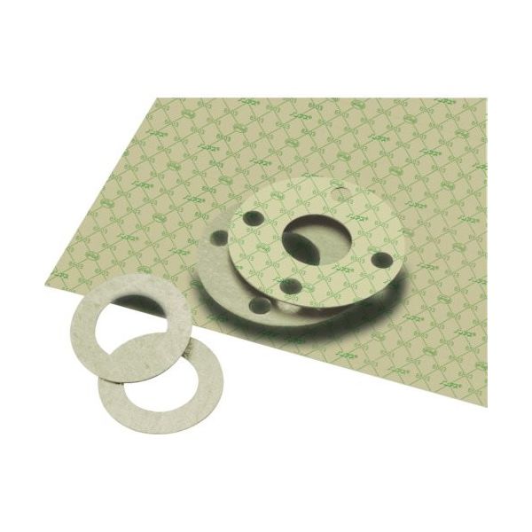 バルカー 白色ノンアスジョイントシートガスケット 呼び径200A 6503G-J1S200 1セット(10枚) 850-5300（直送品）