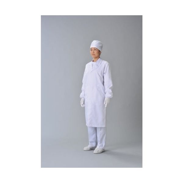 ガードナー ADCLEAN クリーン実験衣 ホワイト LL CJ21901LL 1着 166-1128（直送品）