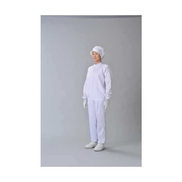 ガードナー ADCLEAN クリーンウェア ブルー M LE21072M 1着 168-4861（直送品）