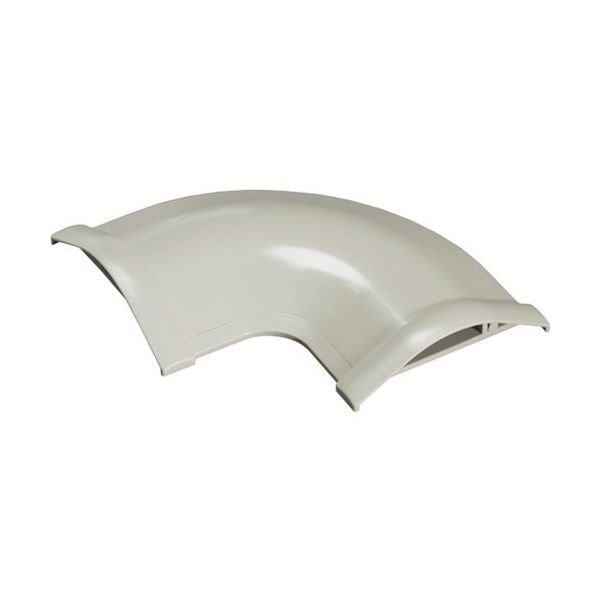 バッファロー 床用モール 曲がり 幅45mm用 グレー BC-ML2M45GY 1個 453-8100（直送品）