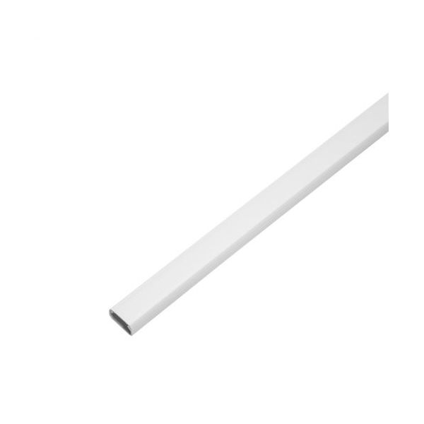 バッファロー BUFFALO 壁用フラットモール ストレート両面テープ付1m 幅22mm ホワイト BC-MW1SF22WHP 1個（直送品）