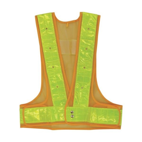 キタムラ産業 キタムラ LEDベスト(70幅) 黄/黄 KFVK-70YY 1枚 252-2350（直送品）