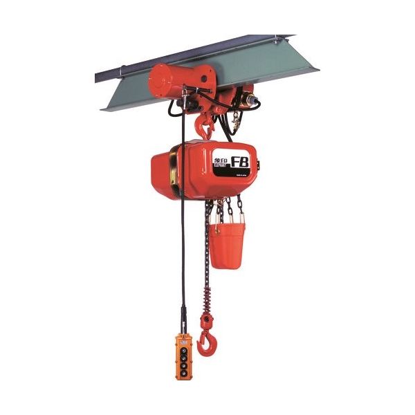 象印チエンブロック 象印 電気チェーンブロック 1t 揚程10m (FB4Mー1 10m) F4M010A0 1台 222-4400（直送品）