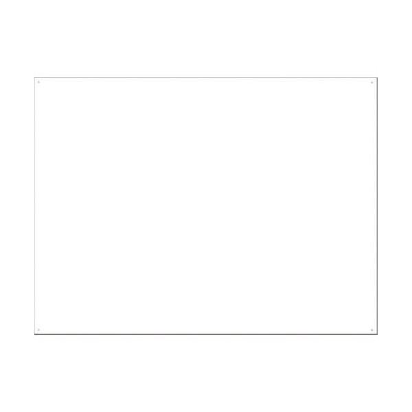 つくし工房 つくし 白色無地板硬質塩ビ板 450×600mm W-32 1枚 184-8096（直送品）