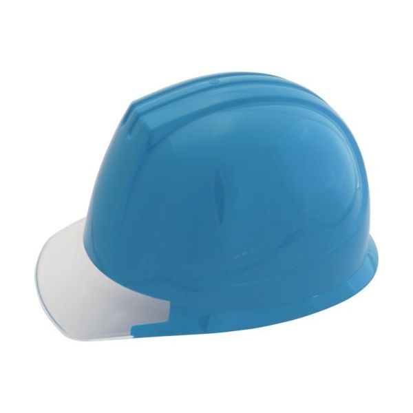 タニザワ エアライト搭載ヘルメット(PC製・透明ひさし型) ST#141ーJZV(EPA) 帽体色 ブルー 141JZVV1B1 1個（直送品）