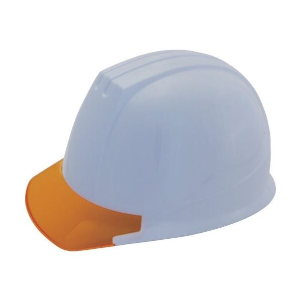 タニザワ エアライト搭載ヘルメット(PC製・透明ひさし型) ST#141ーJZV(EPA) 帽体色 ホワイト 141JZVV4W3 1個（直送品）