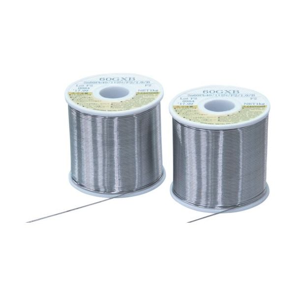 石川金属 石川 60GXB(すず60%/鉛40%)ー0.8mmー100g 60GXB-08-0100-01 1巻 123-1631（直送品）