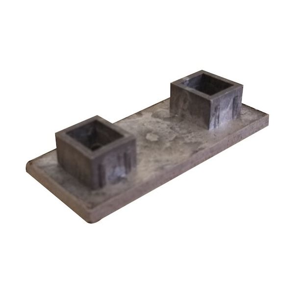 ウッドデッキ根太材3ーTS専用エンドキャップ10個セット ダークブラウン色 34-TSDARKBROWN 10 1セット(10個)（直送品）