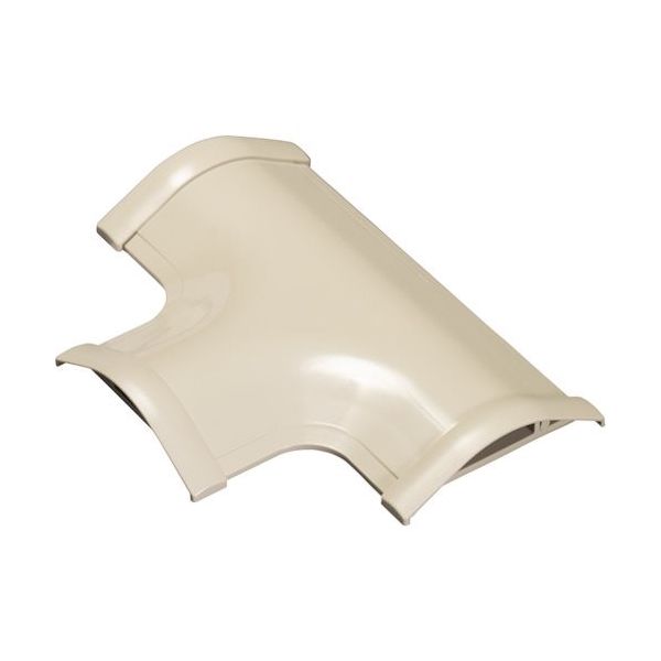 バッファロー 床用モール T字分岐両面テープ付 幅45mm用 ベージュ BC-ML1T45BEP 1個 453-1296（直送品）