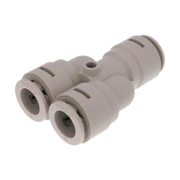 日本ピスコ ピスコ チューブフィッティングケミカル ユニオンワイ シール材質NBR APY12-N 1個 410-7771（直送品）