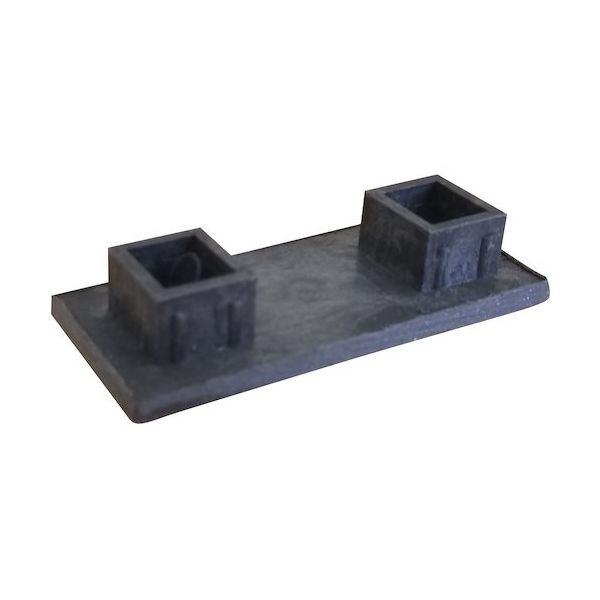 サンセルフ ウッドデッキ根太材3ーTS専用エンドキャップ10個セット ブラック色 34-TSBLACK 10 1セット(10個)（直送品）