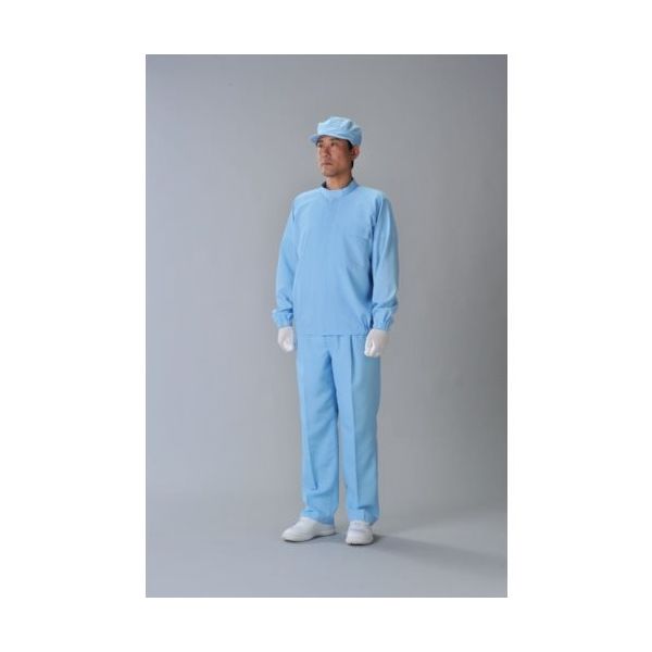 ガードナー ADCLEAN クリーンウェア ブルー 3L CK240423L 1着 166-1122（直送品）