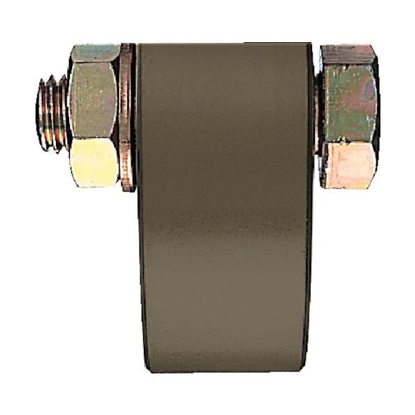 ヨコヅナ S45C重量戸車 車のみ 90mm 平 JGP-0902 1個 849-6342（直送品）