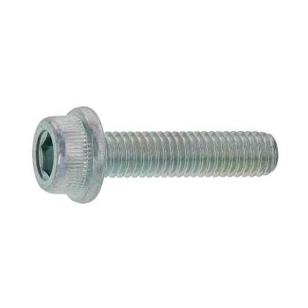 SUNCO 三価ホワイト フランジソケット 6×50 (10本入) A0-00-3000-0060-0500-03-10 1パック(10本)（直送品）