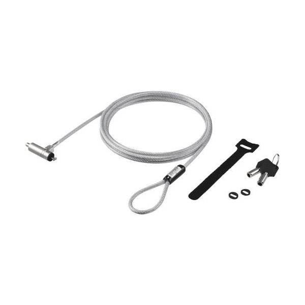 バッファロー シリンダー錠タイプワイヤーロック Nanoスロット対応 BLC09 1個 452-0883（直送品）