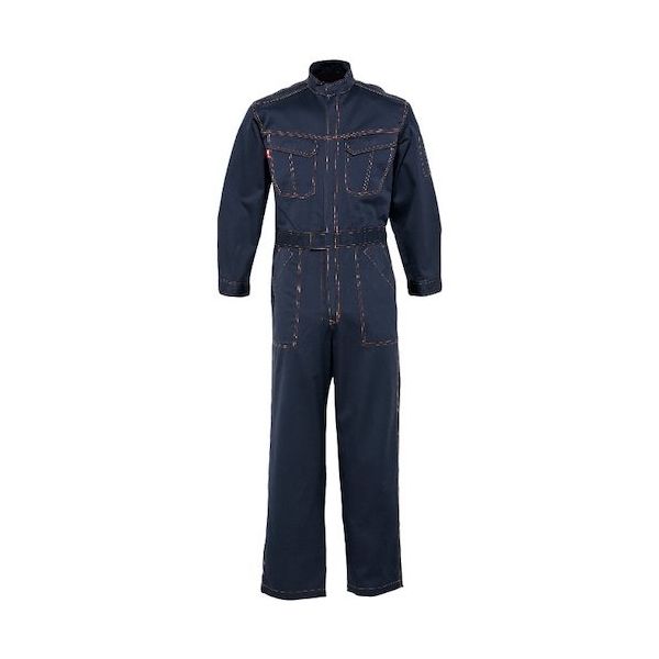 アリオカ Max Dyna 防炎長袖ツナギ MD5200-3L-NV 1着 426-5673（直送品）