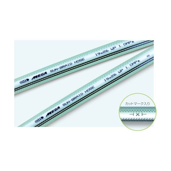 十川産業 十川 MEGA耐油サンブレーホース6×11×100m TB6X11X100 1本 402-3677（直送品）