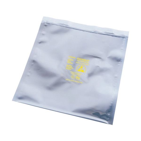 ESDバッグ、STATSHIELD、メタルイン、ジップ式、152mmx203mm、入数100 13640 1パック(100枚)（直送品）